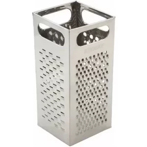 STISERY Box Grater, 9-Inch by 4-Inch,Stainless Steel,Medium