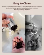 STISERY 2 Pack Tea Strainers for Loose Tea