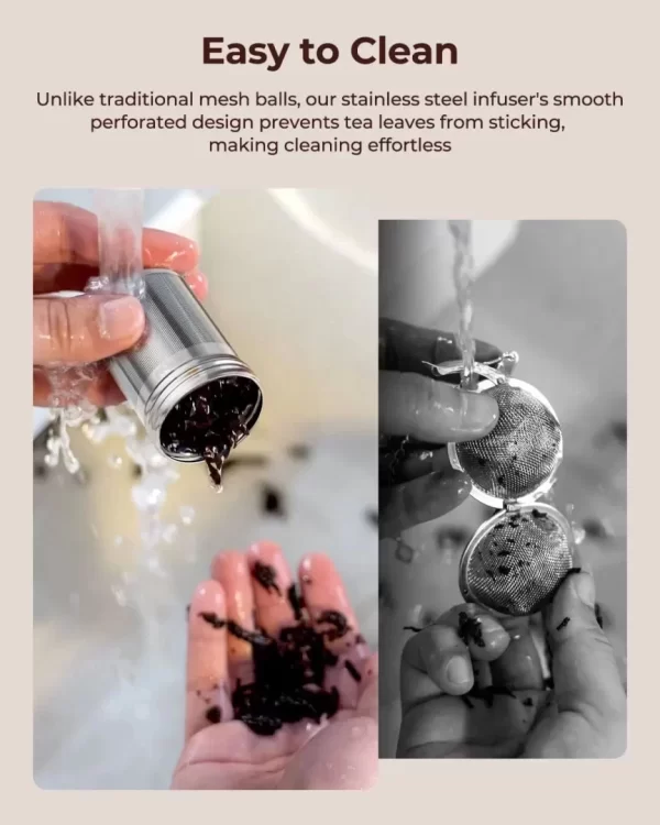 STISERY 2 Pack Tea Strainers for Loose Tea