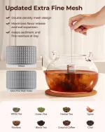 STISERY 2 Pack Tea Strainers for Loose Tea