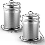 STISERY 2 Pack Tea Strainers for Loose Tea