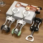 STISERY Heavy-Duty Zinc Alloy Wing Corkscrew